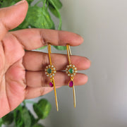 Needle Earcuff earrings