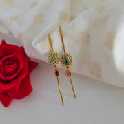 Needle Earcuff earrings