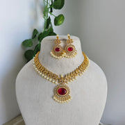 Uncut Diamond necklace