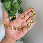 Coin Flower necklace