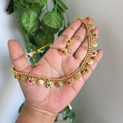 Coin Flower necklace