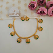Lakshmi Moon Necklace