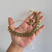 Premium Diamond Mango Necklace