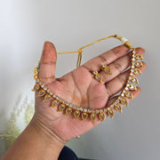 Premium Diamond Mango Necklace