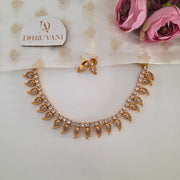 Premium Diamond Mango Necklace