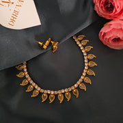 Premium Diamond Mango Necklace