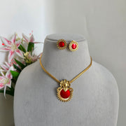 Palakka circle Necklace