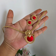 Palakka circle Necklace