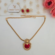 Palakka circle Necklace