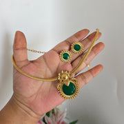 Palakka circle Necklace