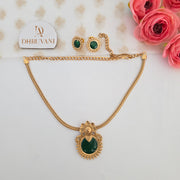 Palakka circle Necklace
