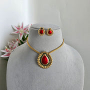Palakka Tear Drop Necklace