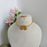 Double lakshmi choker