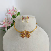 Double lakshmi choker