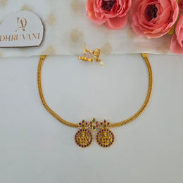 Double lakshmi choker