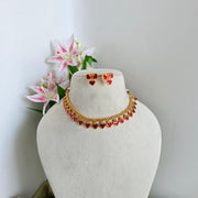 Raagam Enamel necklace