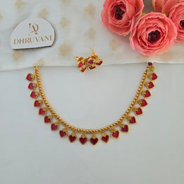 Raagam Enamel necklace