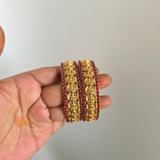 Coin beads bangles