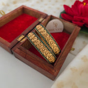 Coin beads bangles