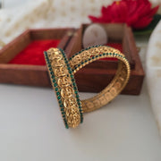 Coin beads bangles