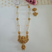 Premium Devi White Pearl haram
