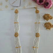 Premium Devi White Pearl haram