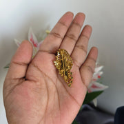 Leaf AD saree pin
