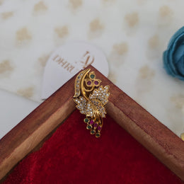 Leaf AD saree pin