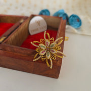 Flora saree pin/Brooch