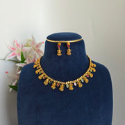 Multi Lakshmi AD necklace