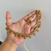 Multi Lakshmi AD necklace