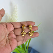 Peacock earring