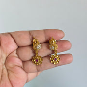 Peacock earring