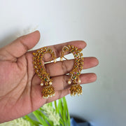 Mayura earcuff Jhumka