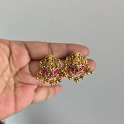 Three pendant Lakshmi Necklace