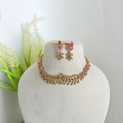 Emy Ruby Diamond Necklace