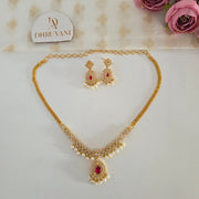 Amy diamond necklace