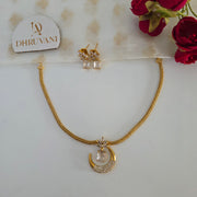 Moon Diamond necklace