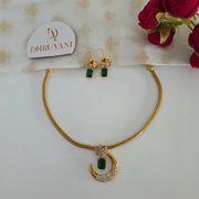 Moon Diamond necklace