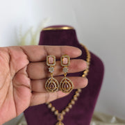 Thara long Diamond Necklace