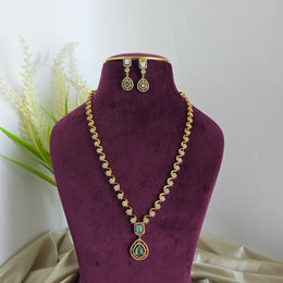 Thara long Diamond Necklace