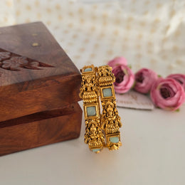 Lakshmi nagas bangle pastel blue