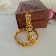 Lakshmi nagas bangle pastel blue