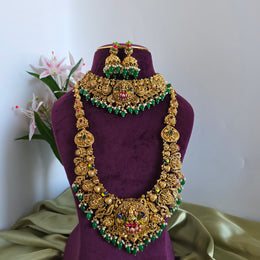 Lotus lakshmi Antique Bridal combo