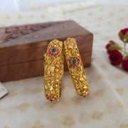 Peacock non idol bangles