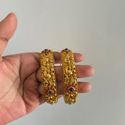 Peacock non idol bangles