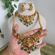 Sri lakshmi Antique Bridal Combo green