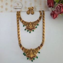 Sri lakshmi Antique Bridal Combo green