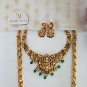 Sri lakshmi Antique Bridal Combo green