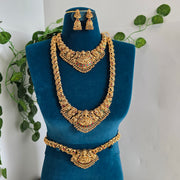 Aishwarya Lakshmi Bridal combo with Hipbelt
